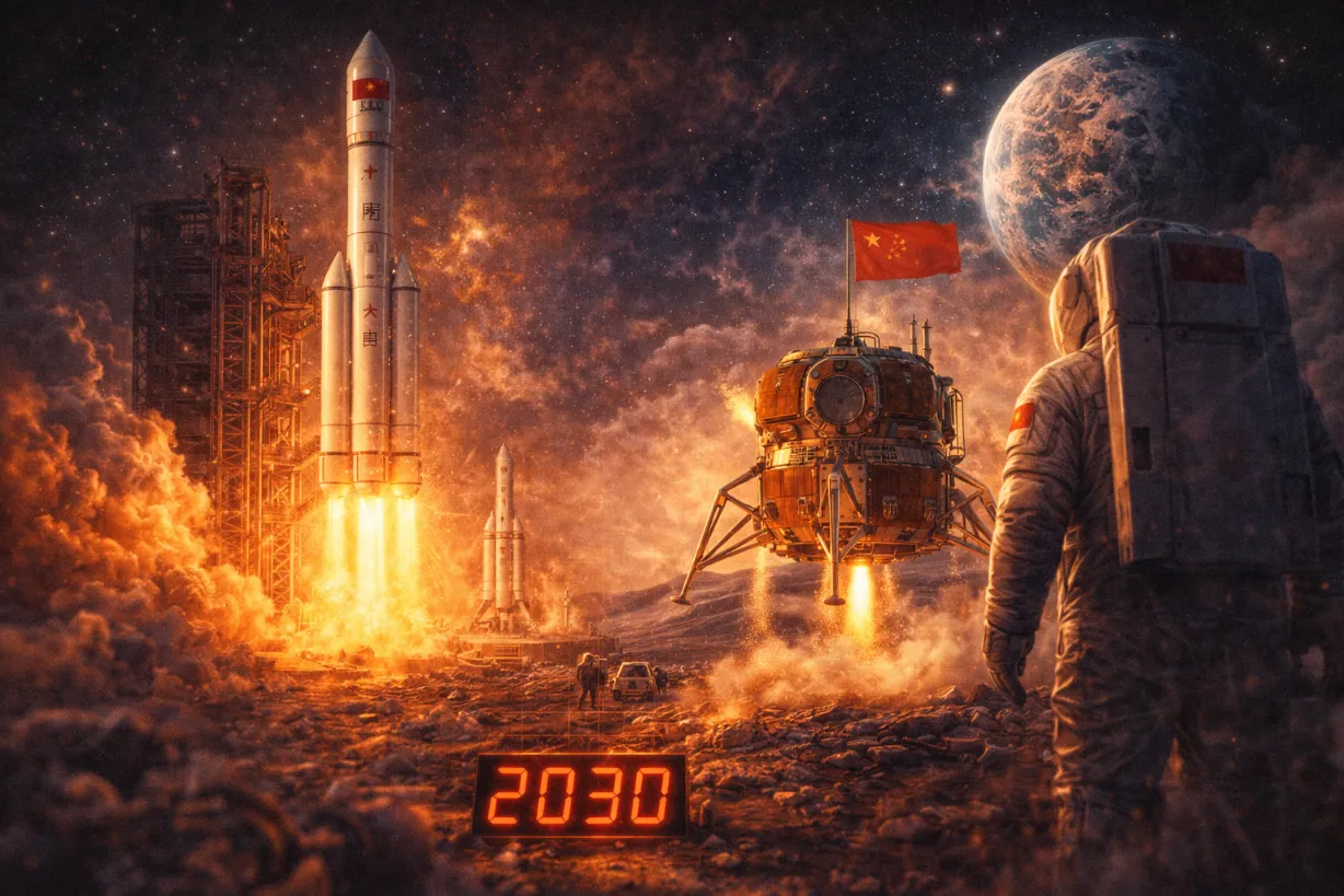 China prueba con éxito el Larga Marcha 10 y la Mengzhou: alunizaje en 2030 cada vez más real mientras Artemis se retrasa