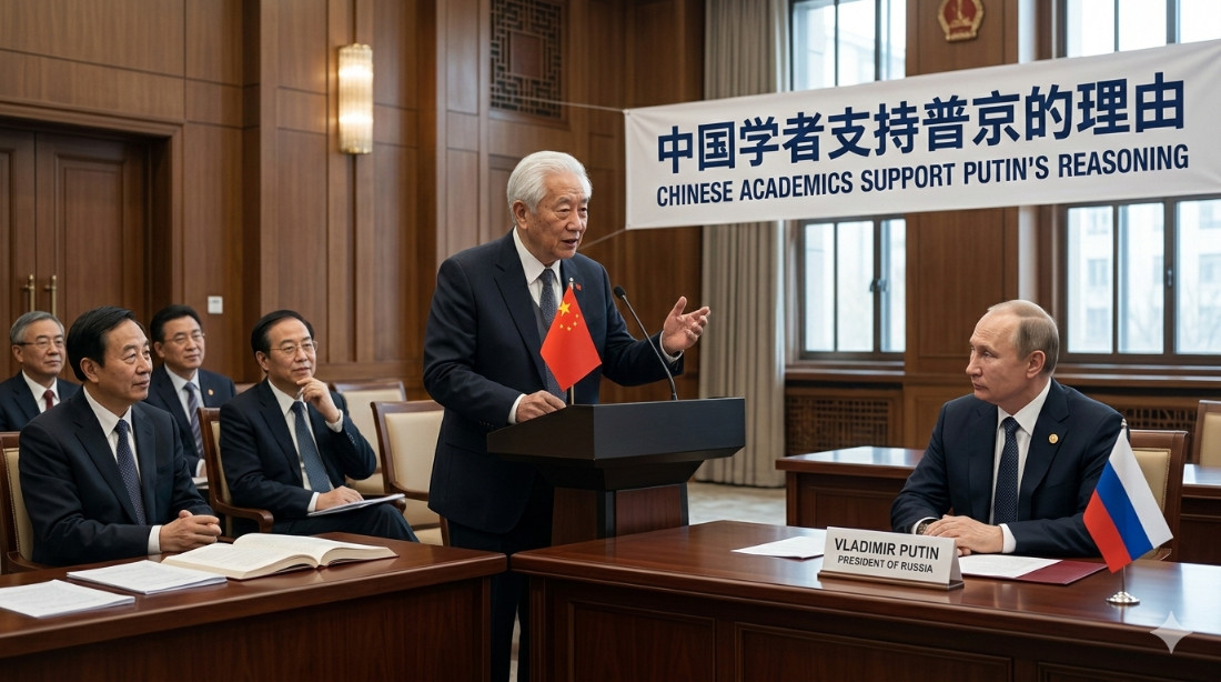 Académicos chinos le dan la razón a Vladimir Putin
