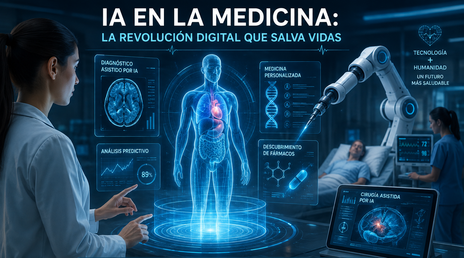 IA en la medicina: la revolución digital que salva vidas