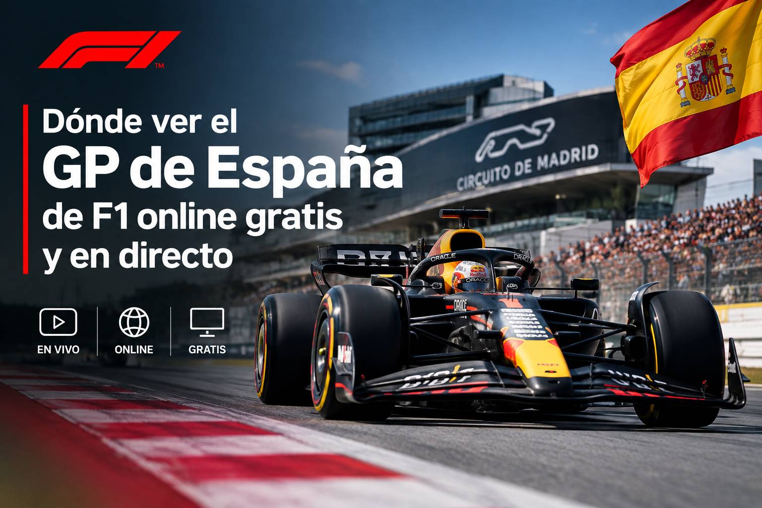 Dónde ver gratis el GP de España de F1 online: las 2 opciones