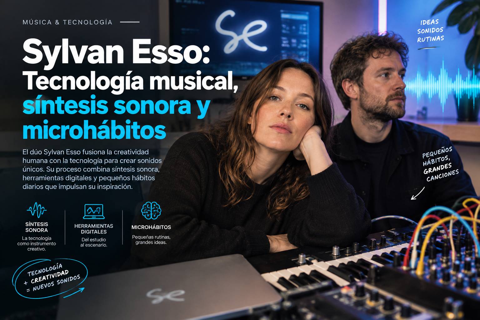 Sylvan Esso: Tecnología musical, síntesis sonora y microhábitos