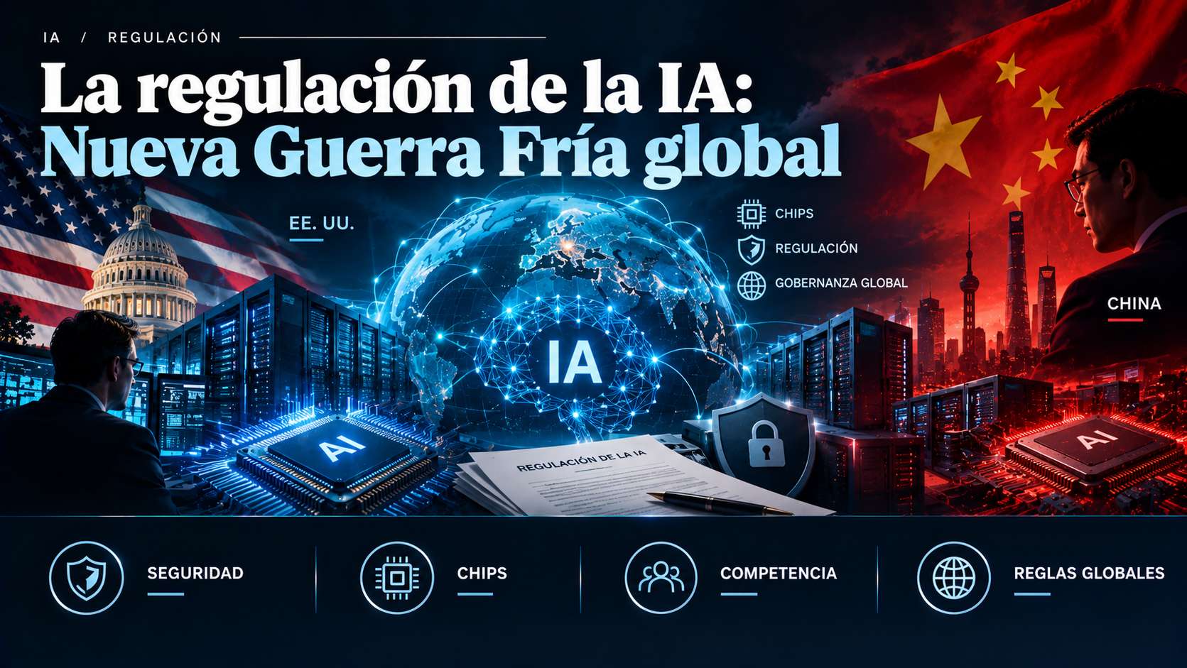 La regulación de la IA: Nueva Guerra Fría global