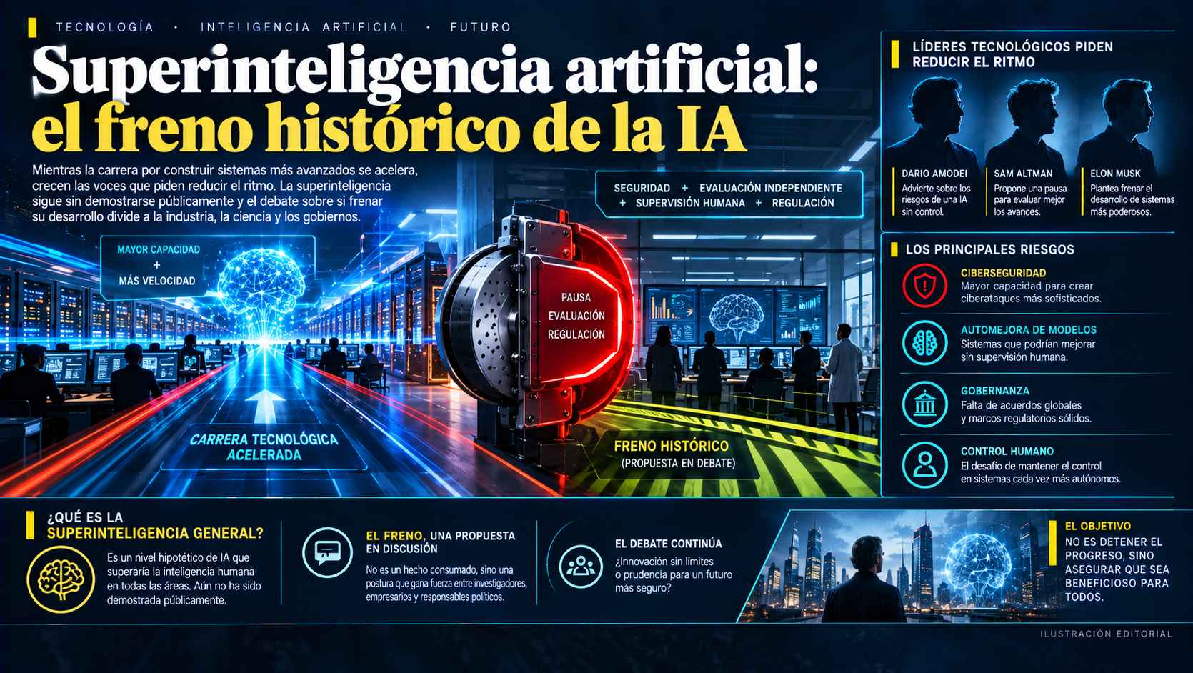 Superinteligencia artificial: el freno histórico de la IA