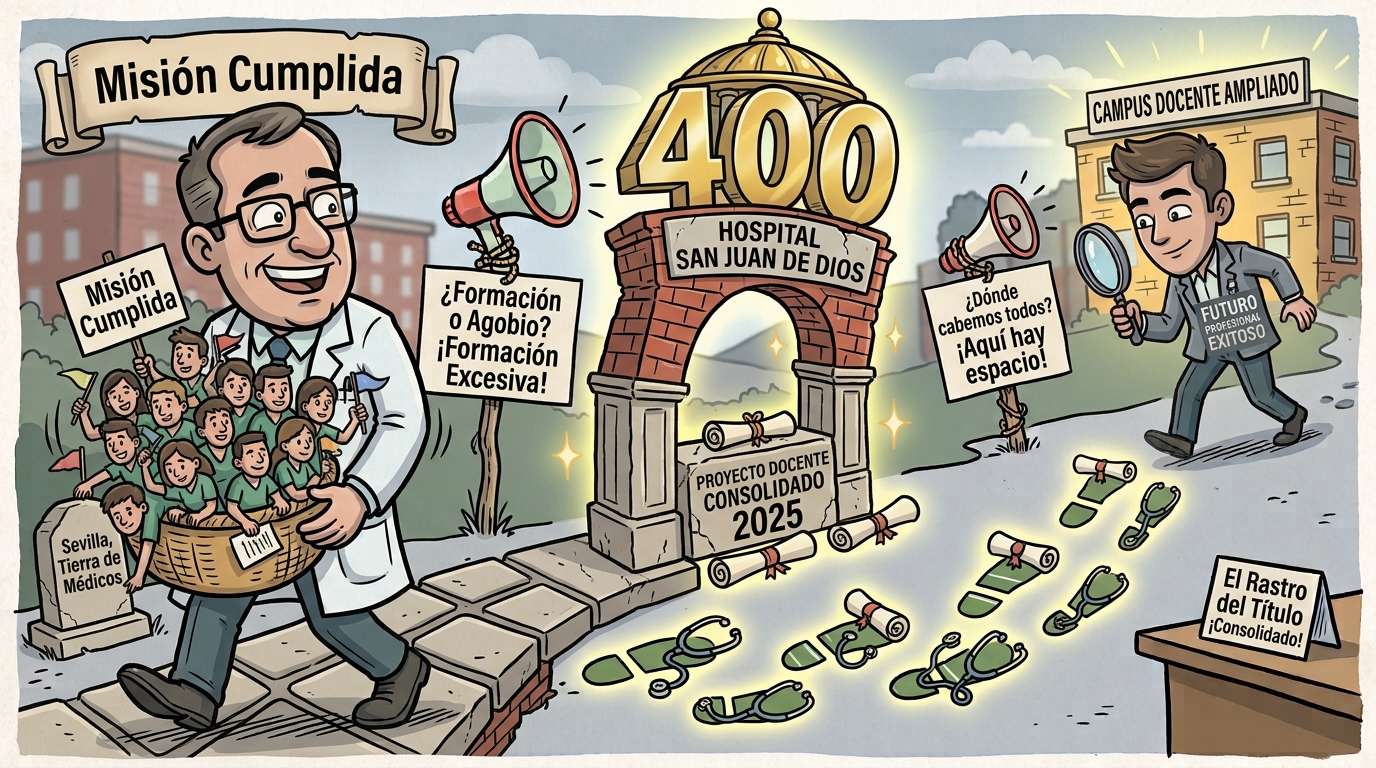 Hospital San Juan de Dios Bormujos: 400 alumnos en 2025