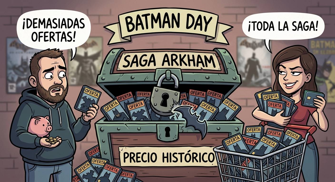 Batman Arkham en oferta: Toda la saga a precio histórico
