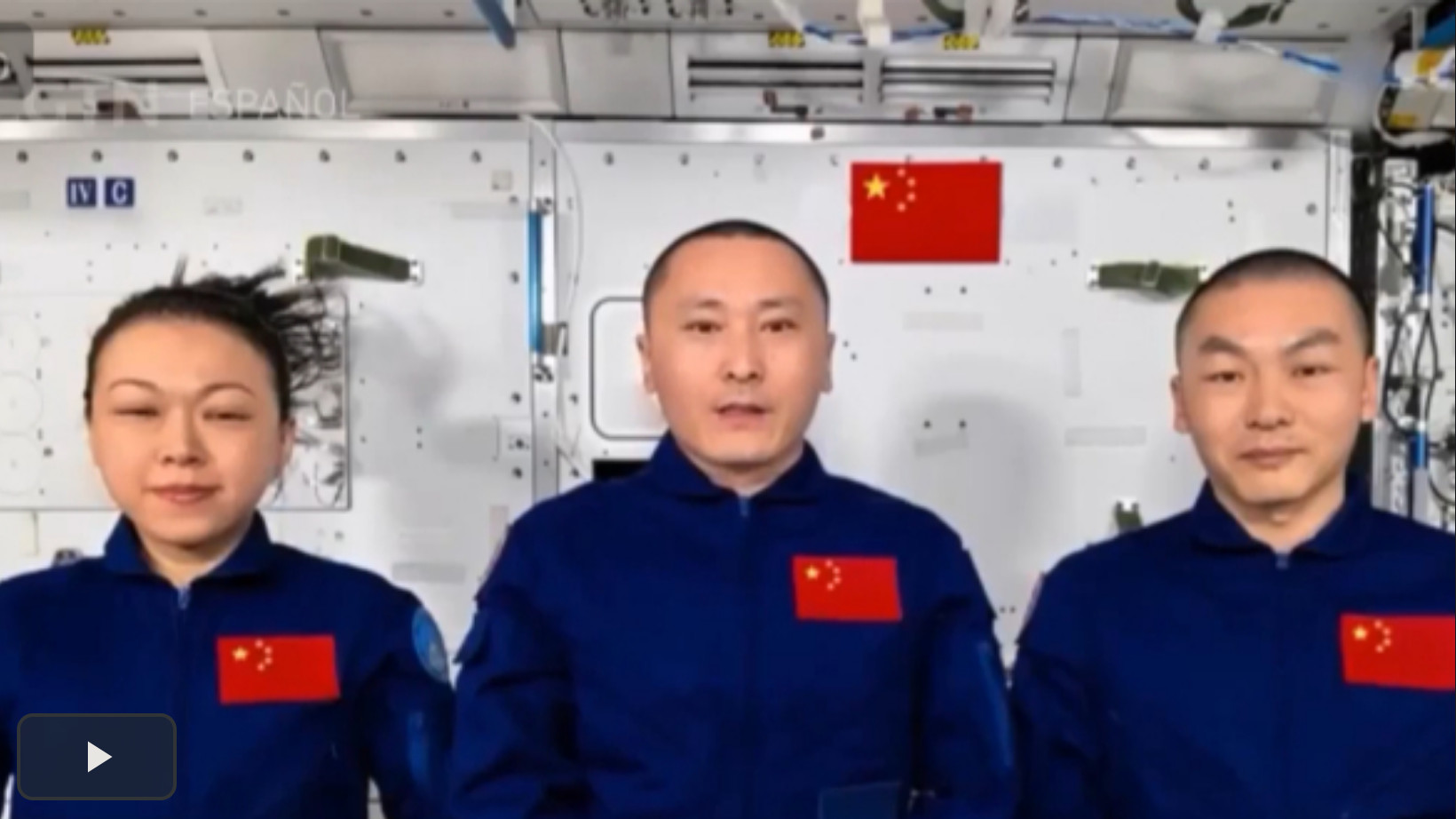 Shenzhou-23: astronautas chinos envían saludos