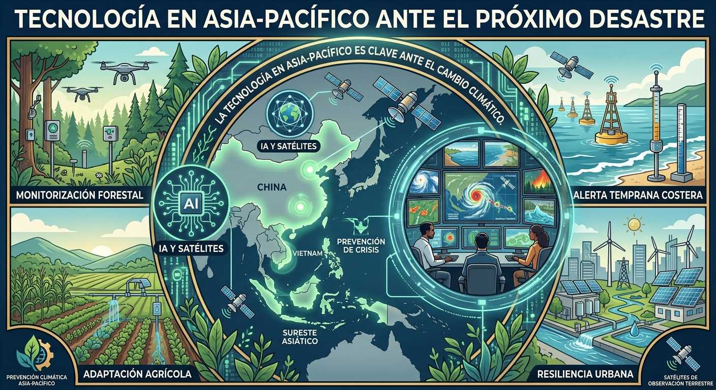 Tecnología en Asia-Pacífico ante el próximo desastre