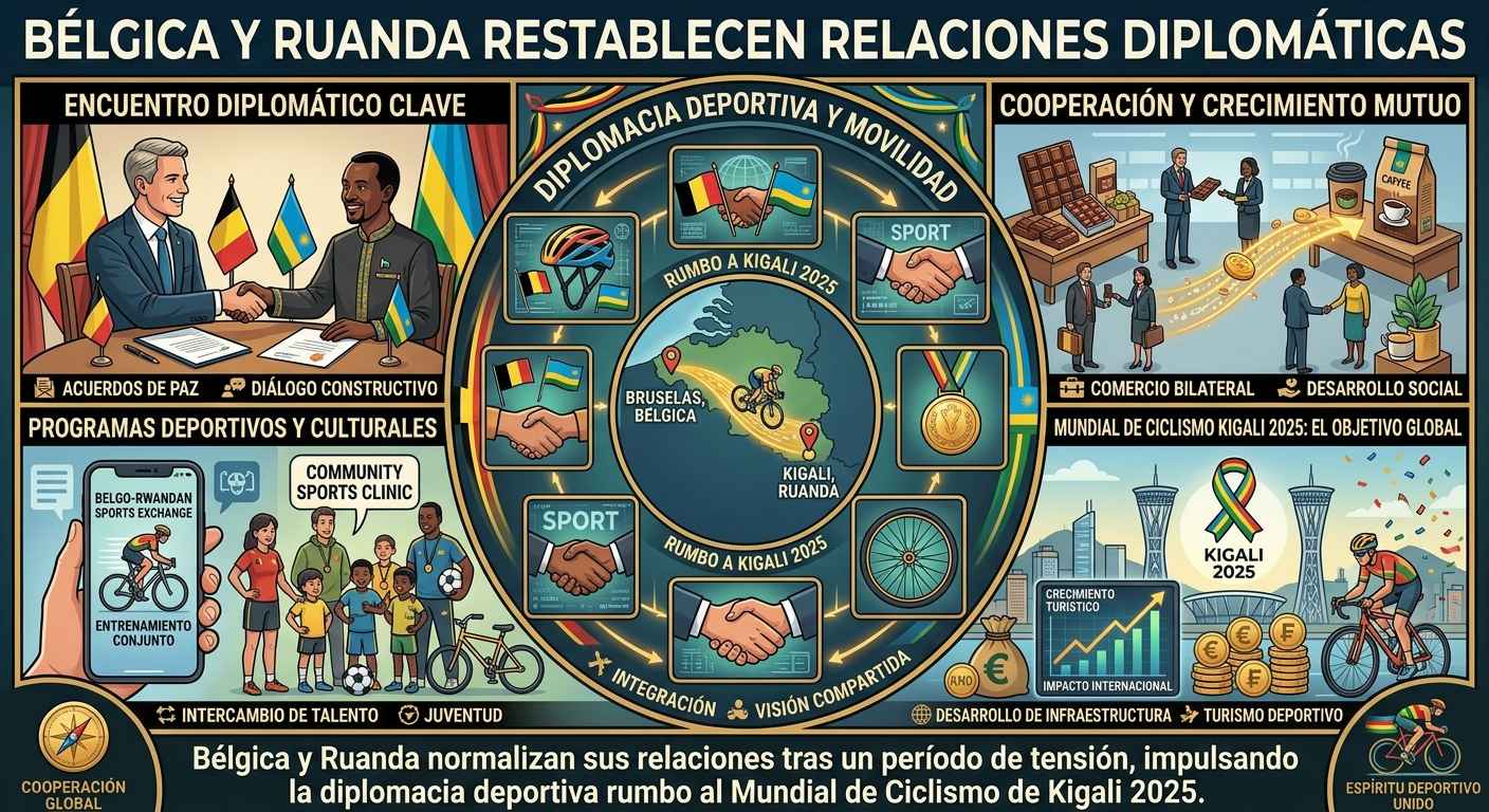 Bélgica y Ruanda restablecen relaciones diplomáticas