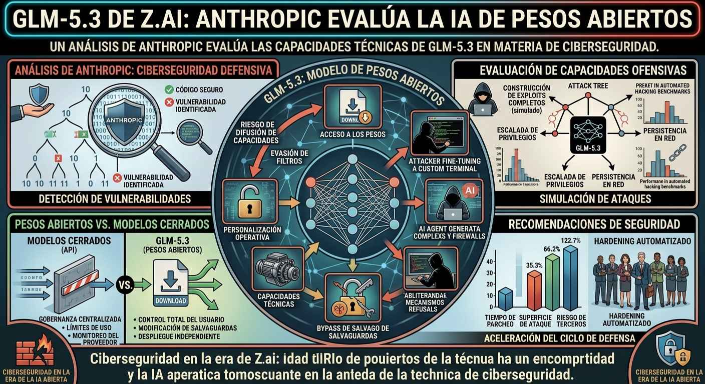 GLM-5.3 de Z.ai: Anthropic evalúa la IA de pesos abiertos