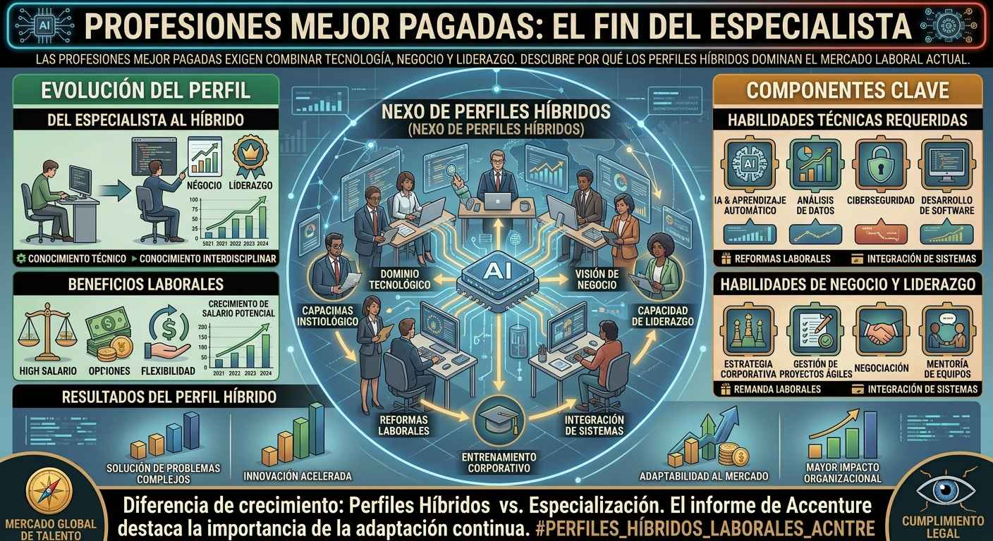 Profesiones mejor pagadas: el fin del especialista