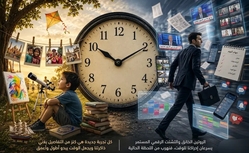 السر النفسي وراء شعورنا بأن الوقت يهرب منا مع التقدم في العمر