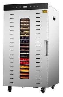 Fruit dryer, 20 shelves