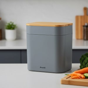 Avanti Compost Bin Bamboo Grey