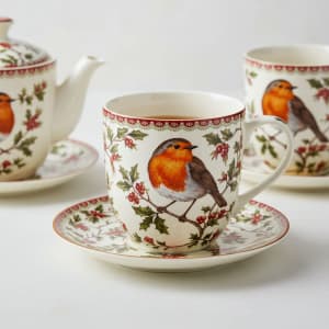 Dunoon Cairngorm Christmas Robin Mug