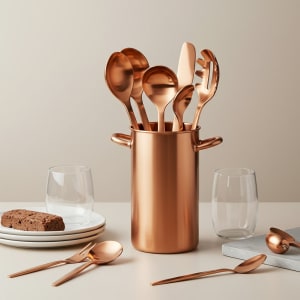 Rose Gold Kitchen Utensil Set - 6 Piece
