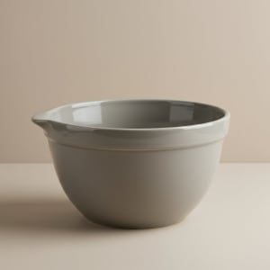Dove Grey Large Ceramic Mixing Bowl 32cm