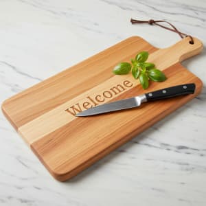Personalized Bamboo Cutting Board for Couples