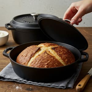 Lodge Cast Iron Combo Cooker 3.2Qt - Black