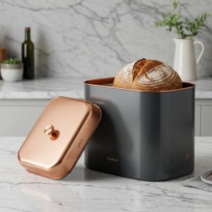 Typhoon Bamboo Bread Bin with Window