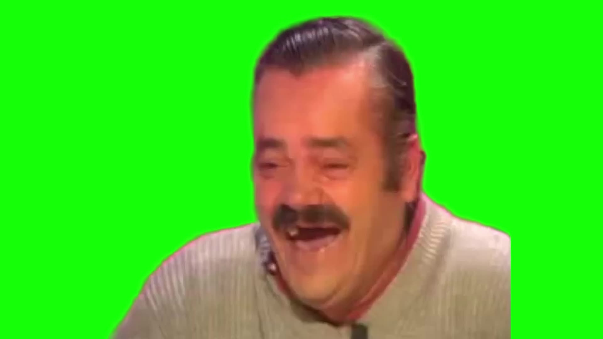 Spanish Laughing Guy El Risitas Green Screen Meme Template - funny Comedy meme