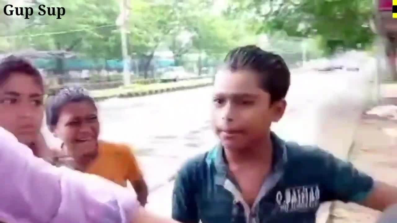 Baigan, Modi Sarkar, Tejashwi Yadav: Funny Kids Interview Meme Template - funny Comedy meme