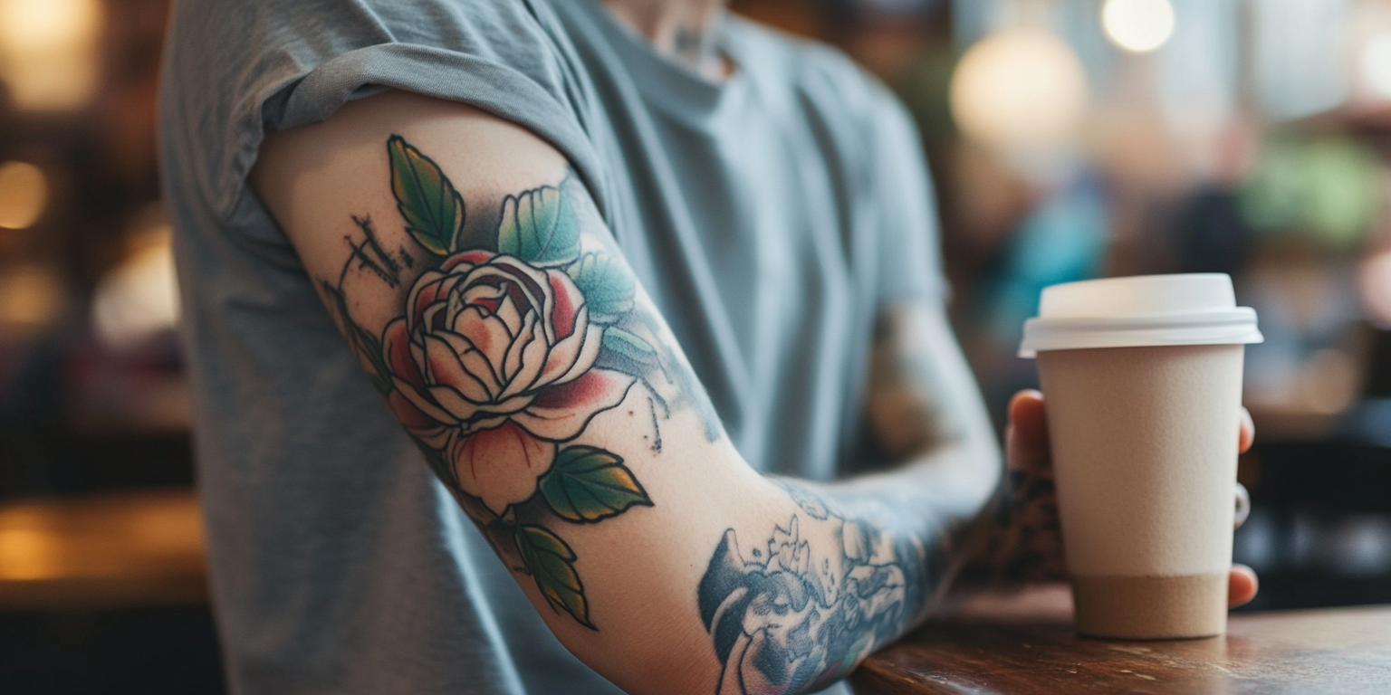 Illustration 1 tatouage blanchi
