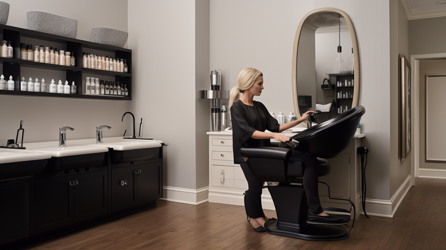 Illustration 2 temps pose couleur coiffeur