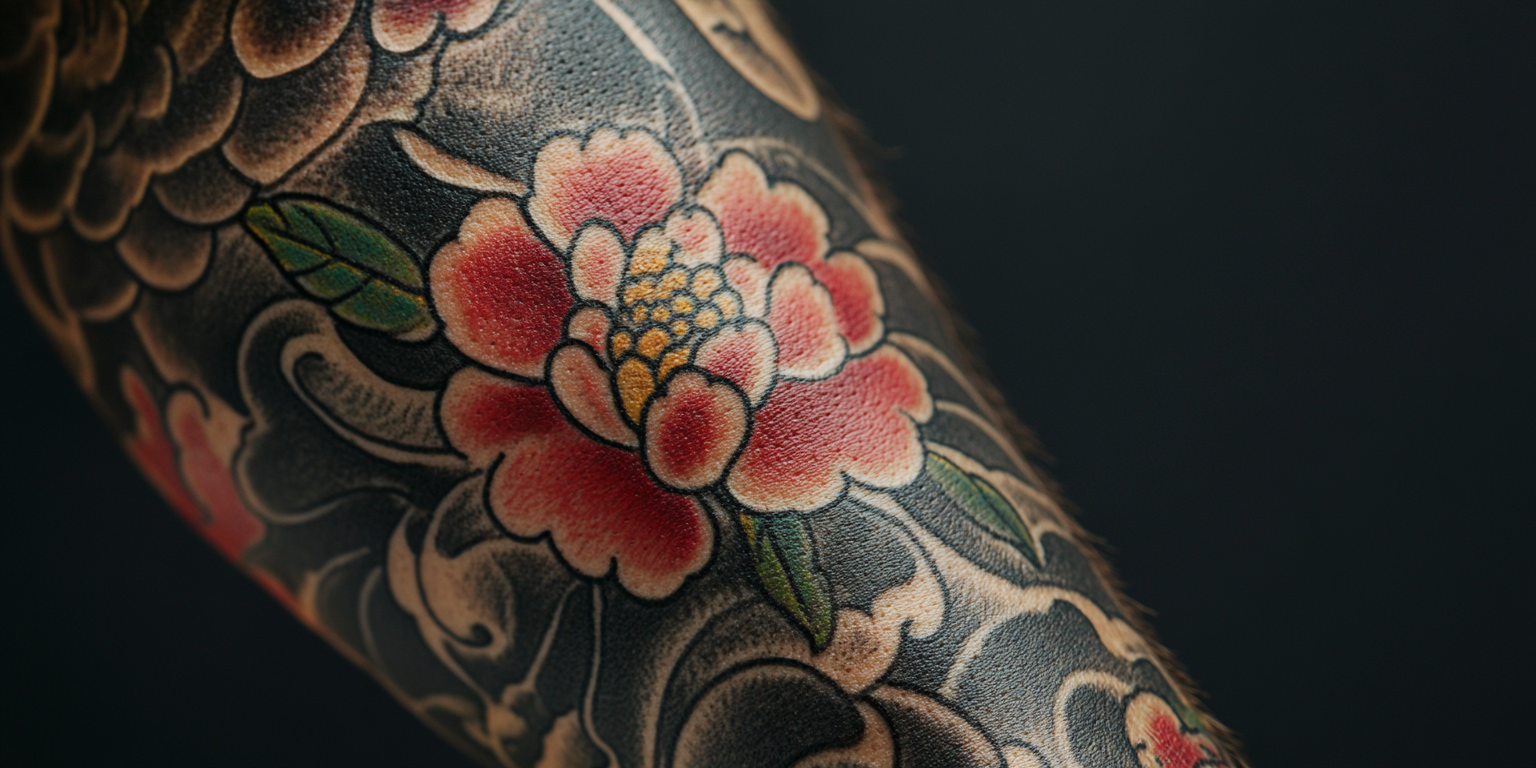 Illustration 2 tatouage qui s'efface pendant cicatrisation