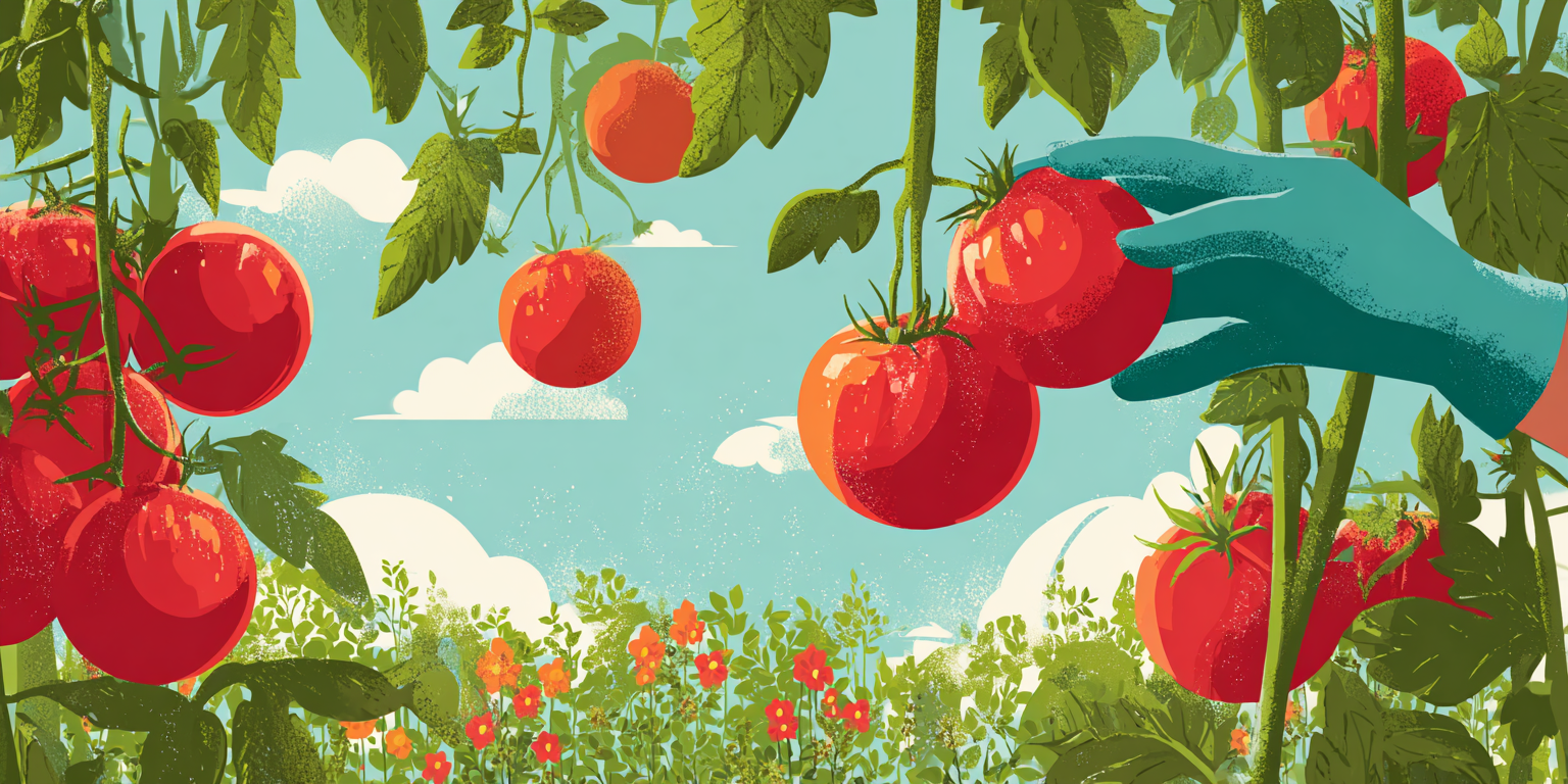 Illustration 1 Combien de temps pour que les tomates deviennent rouges