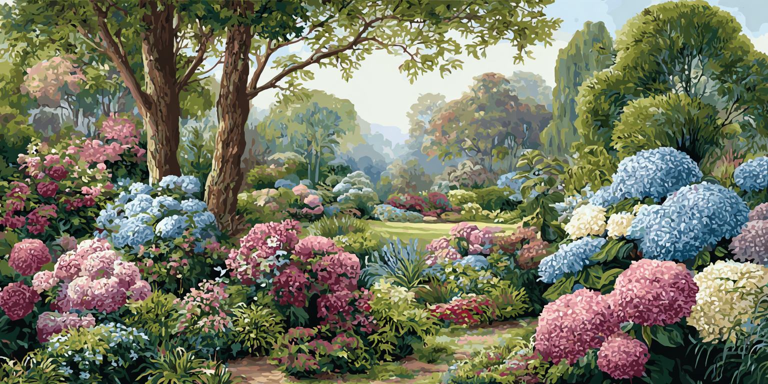 Illustration 1 Hortensia racines