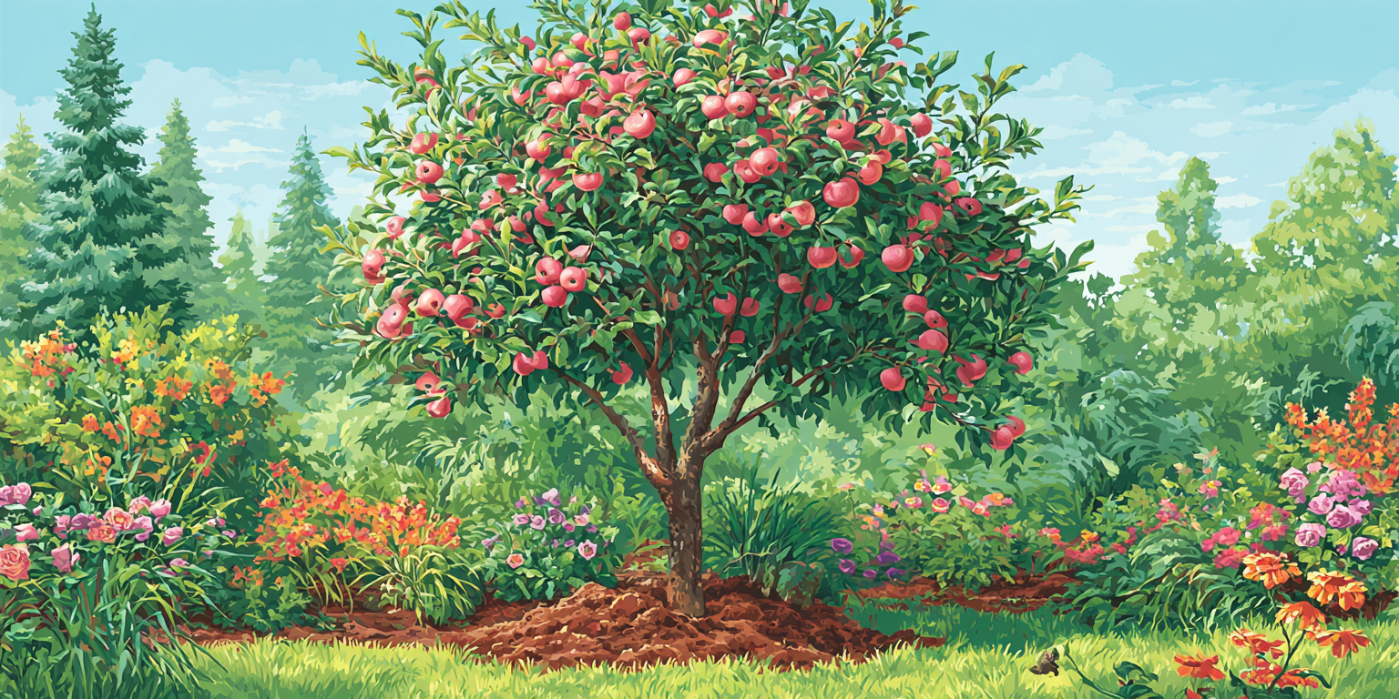 Illustration 2 Pommier Pink Lady à planter
