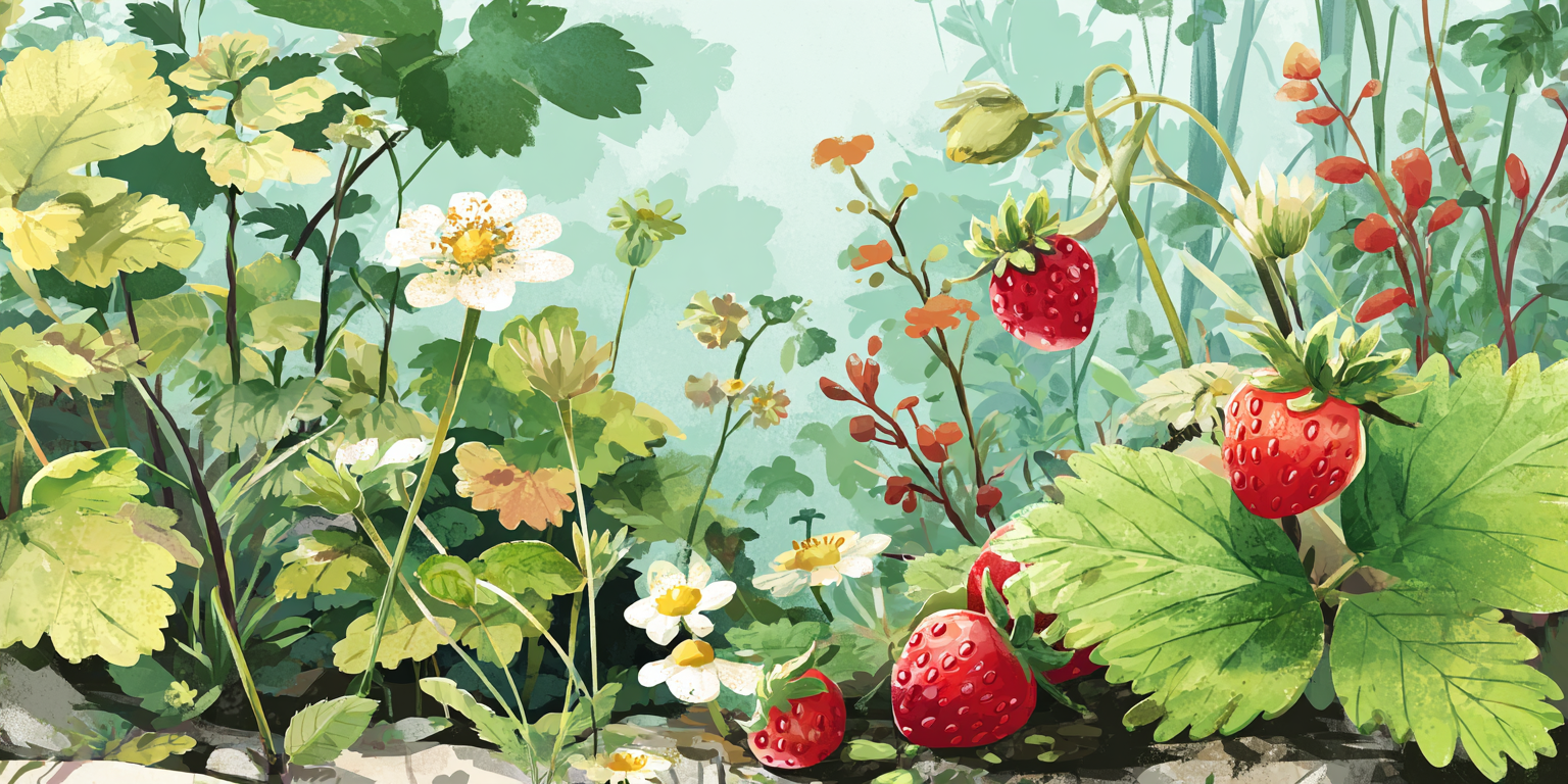Illustration 2 Fraises grignotées