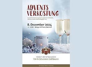 Adventsverkostung, Weingut Hoffmann
