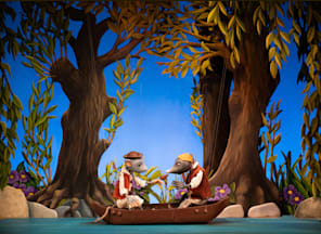 Marionettentheater: Wind in den Weiden