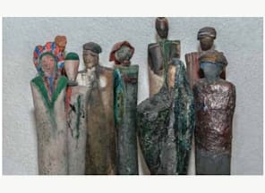 Begegnungen zwischen Form und Farbe -  Farbe Ausstellung Heidrun Kley-Baltes