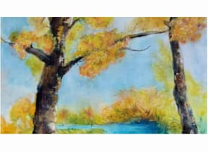 Landschaften, Körper und Freie  Formen“ Ausstellung des Kurses „Freie Acrylmalerei“ der Freien Kunstschule Saarlouis - Leitung:  Sonja Hager