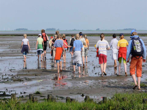 Kleine Wattwanderung in Lundenbergsand bei Simonsberg
