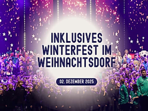 Inklusives Winterfest im Weihnachtsdorf