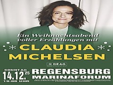 Claudia Michelsen „Ein Weihnachtsabend voller Erzählungen“