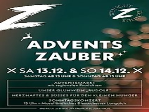 Adventszauber im Weingut Zentius