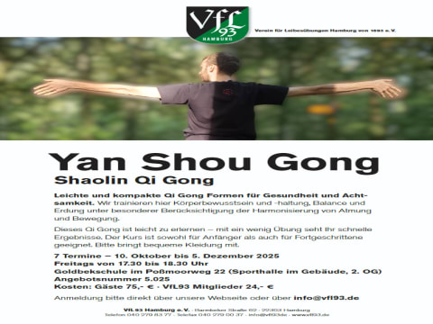Yan Shou Gong - Shaolin Qi Gong