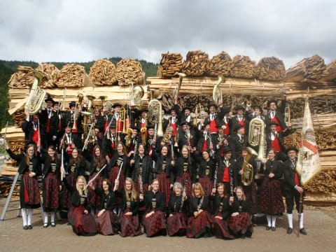 Jahreskonzert des Musikverein-Trachtenkapelle Bernau-Außertal