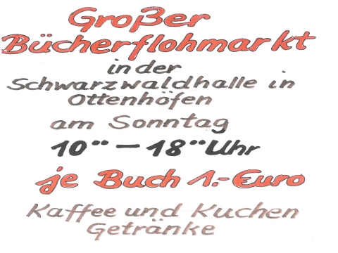 Bücherflohmarkt