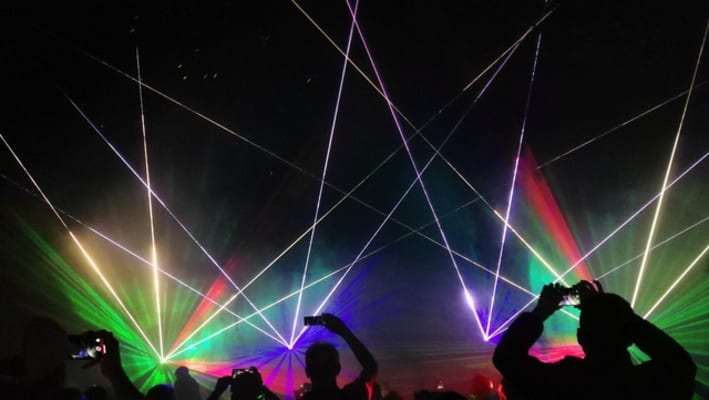 Kurparkfest mit Lasershow Kurparkfest mit Lasershow