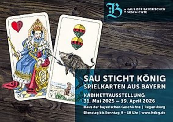 Die Sau sticht den König! Kabinettausstellung