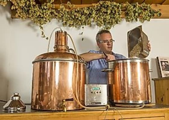 Bierbrauen beim Bergbauernwirt