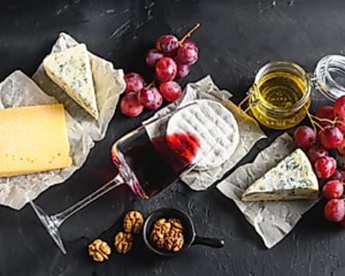 Wein und Käse