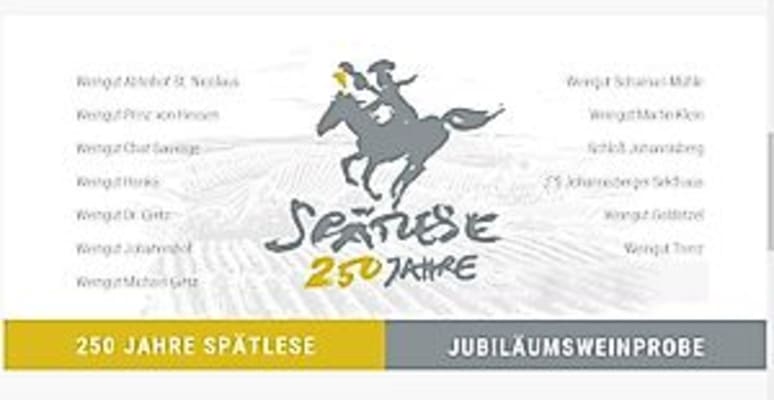 Jubiläumsweinprobe 250 jahre Spätlese auf Schloss Johannisberg