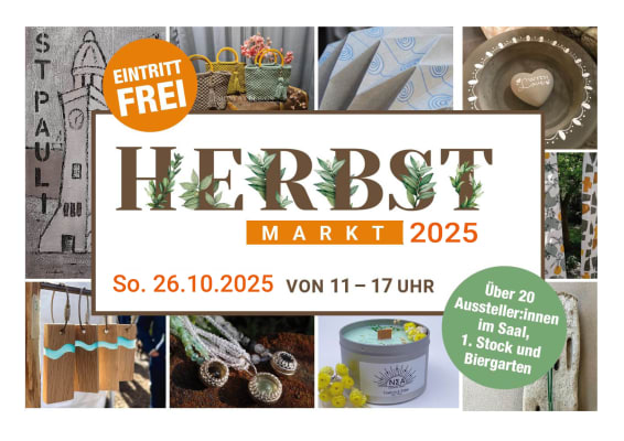 3. LOLA HERBSTMARKT - Kunsthandwerk-Schmuck-Malerei-Keramik-Textiles-Kulinarisches 3. LOLA HERBSTMARKT - Kunsthandwerk-Schmuck-Malerei-Keramik-Textiles-Kulinarisches