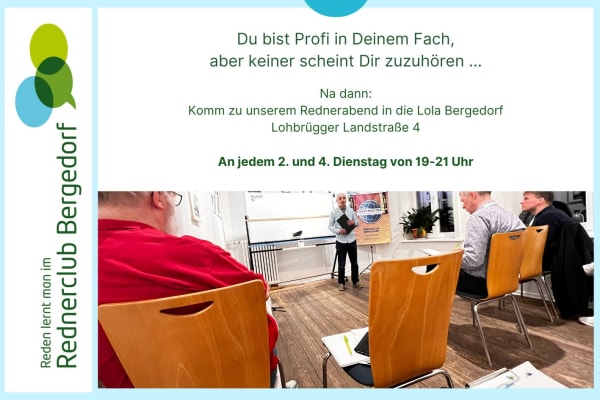Trainieren im Rednerclub